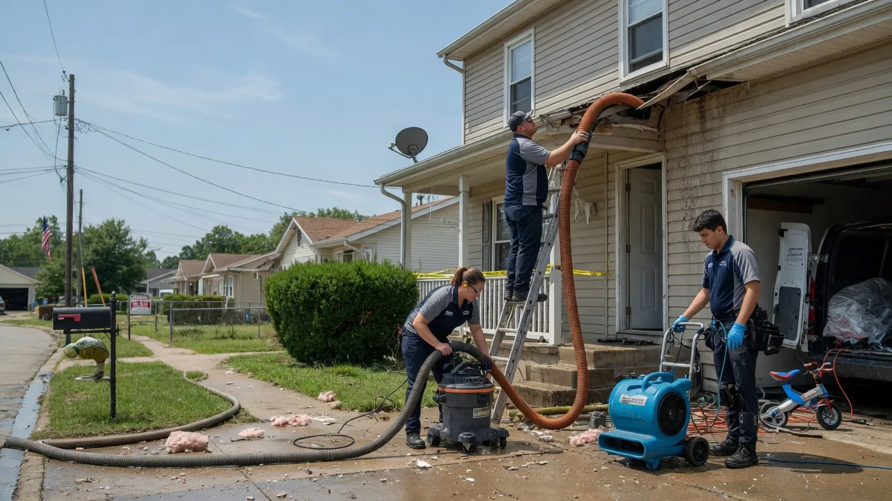 Water Damage Restoration in Glasston, ND near me